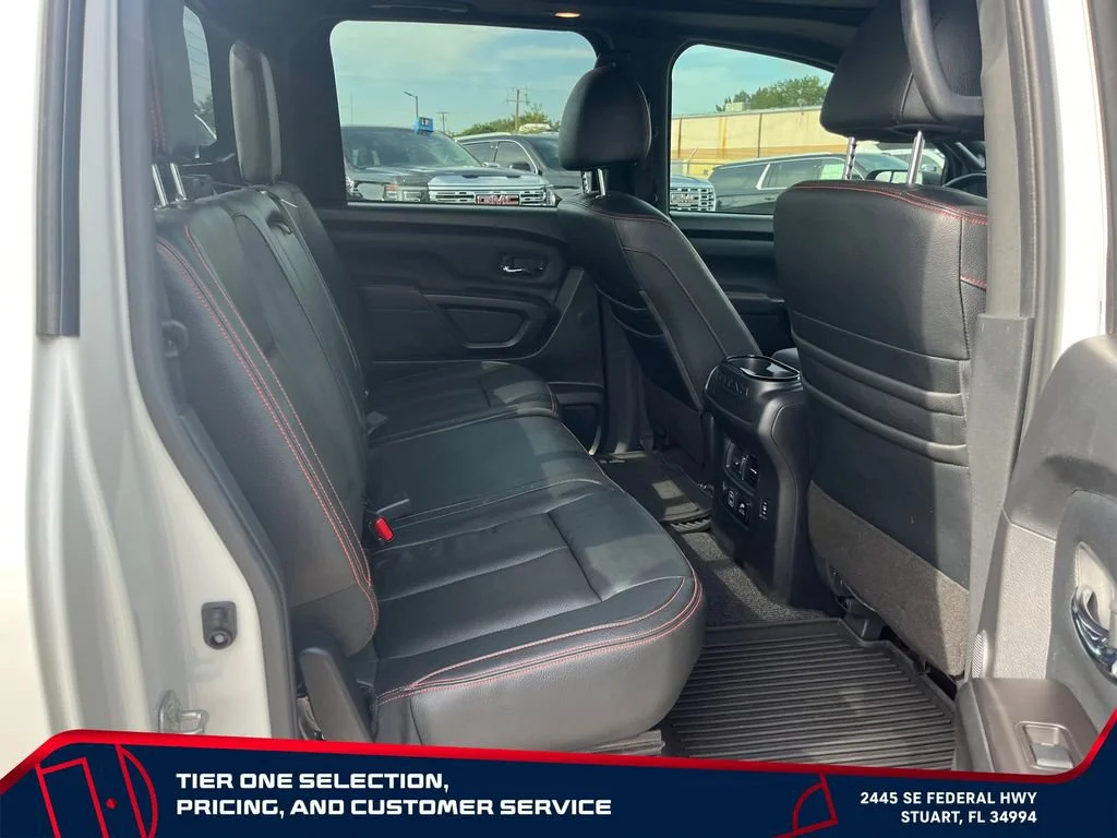 Used 2021 White Nissan Crew Cab PRO-4X 4x4 image 17
