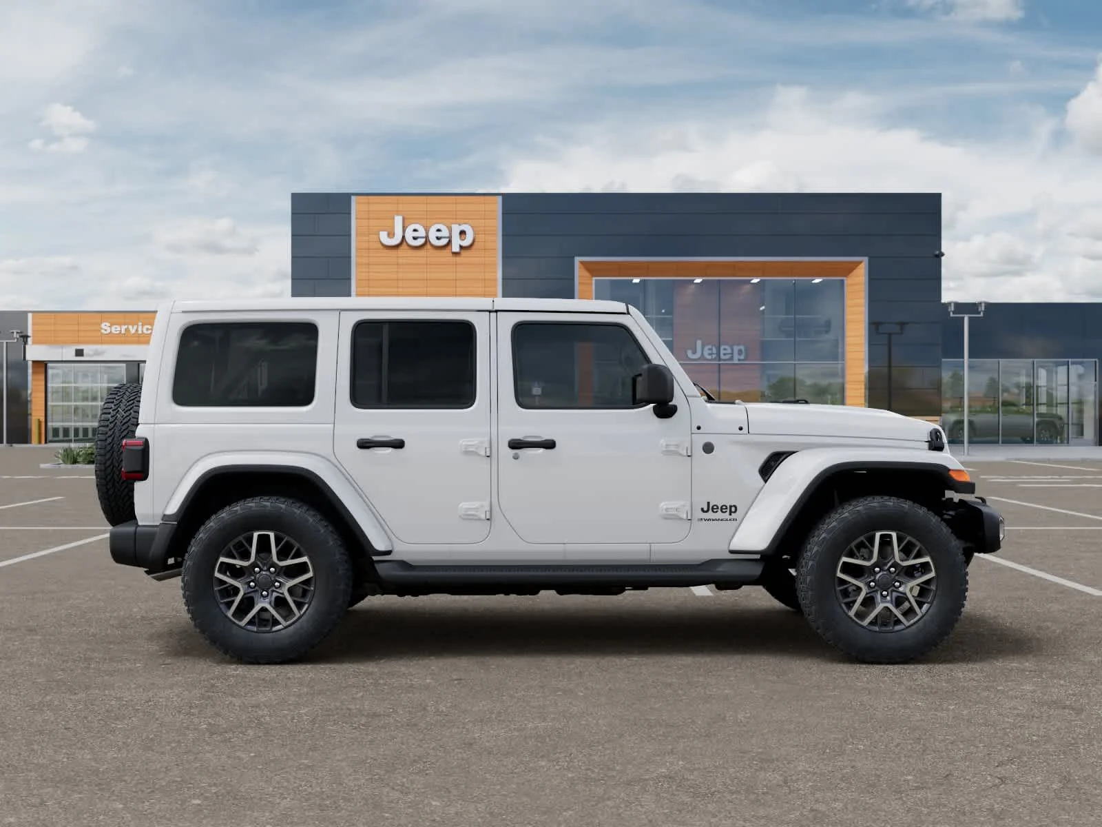 New 2027 Bright White Clearcoat Jeep Sahara image 21