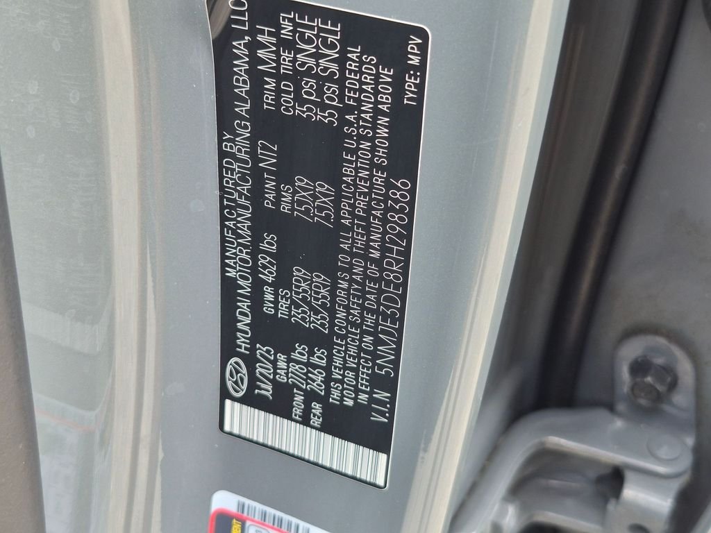 Used 2024 Gray Hyundai Limited image 33