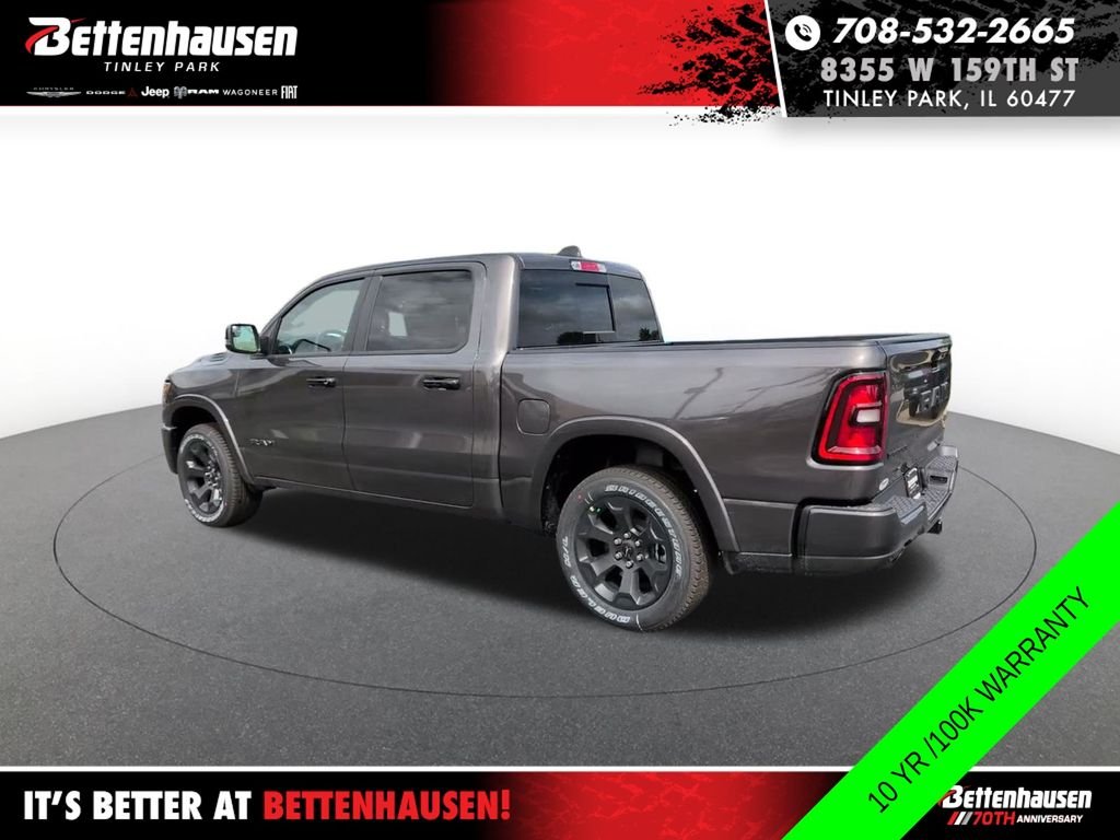 New 2026 Granite Crystal Metallic Clear-Coat Exterior Paint RAM Big Horn image 13