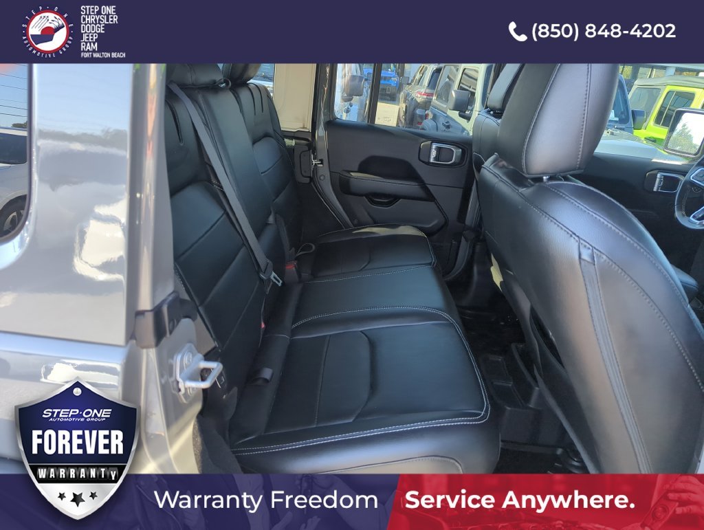 Used 2022 Gray Jeep Unlimited Sahara 4xe image 28