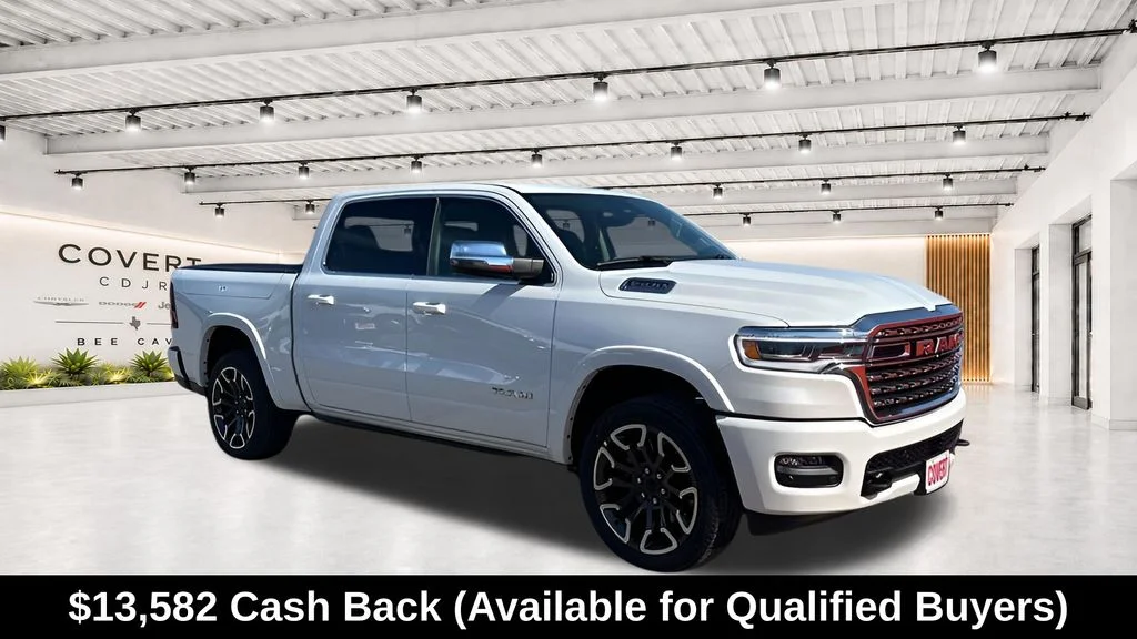 New 2026 Ivory White Tri-Coat Pearl-Coat Exterior Paint RAM Limited image 1
