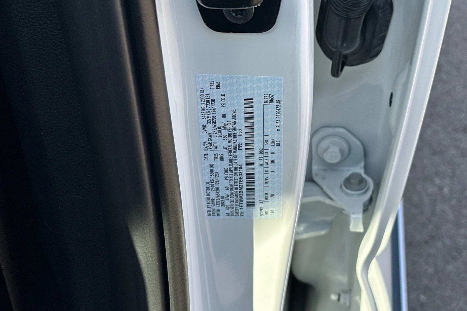 New 2026 Star White Metallic Tri-Coat Ford F-350® Platinum® image 22