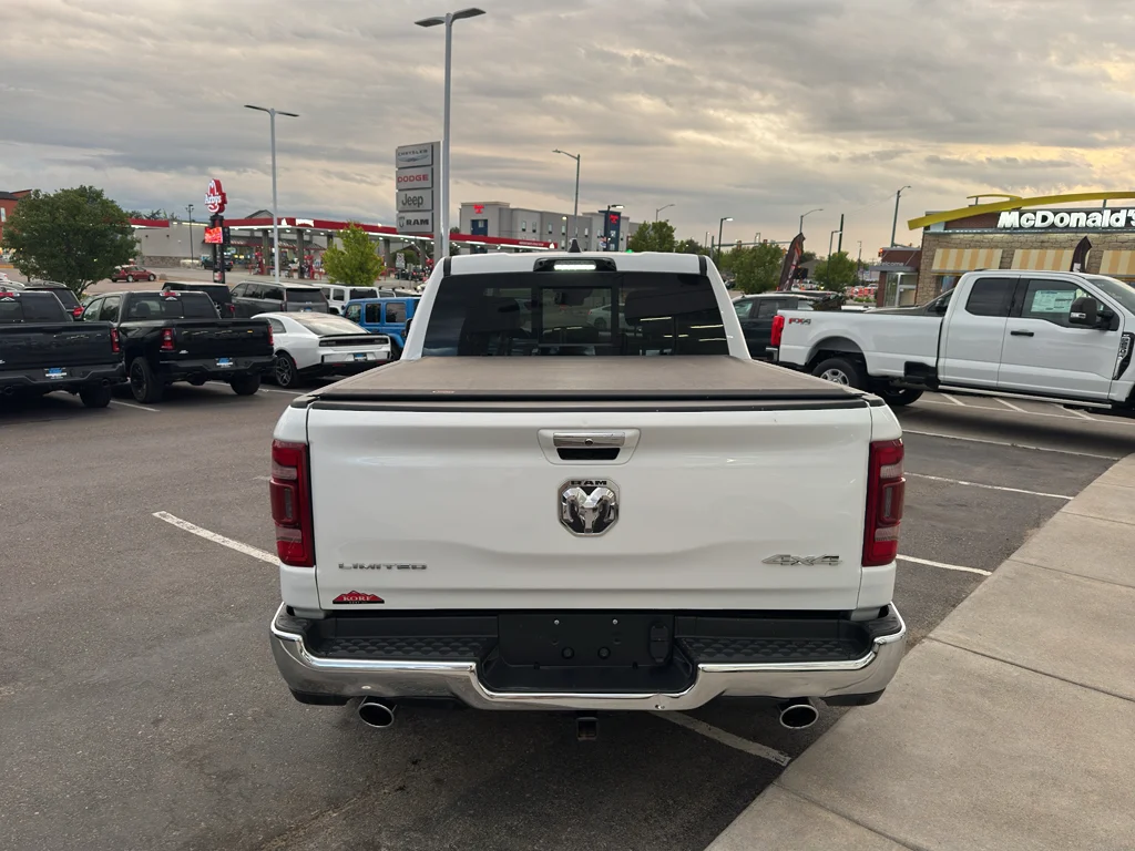 Used 2021 Bright White Clearcoat Ram Limited image 4