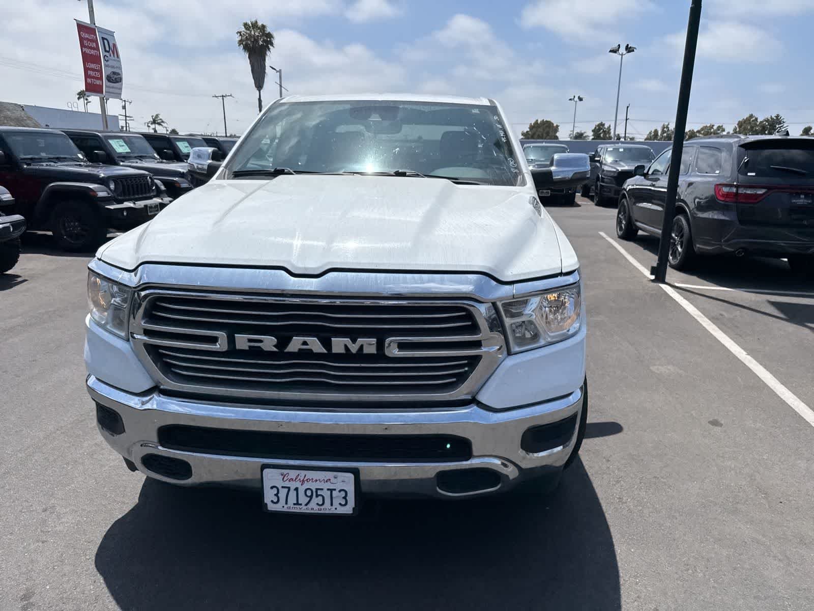 Used 2024 Bright White Clearcoat Ram Laramie image 4