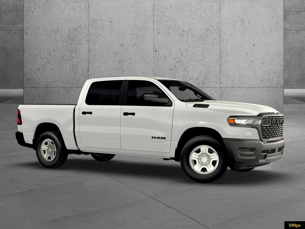 New 2026 Bright White Clear-Coat Exterior Paint RAM Tradesman image 9