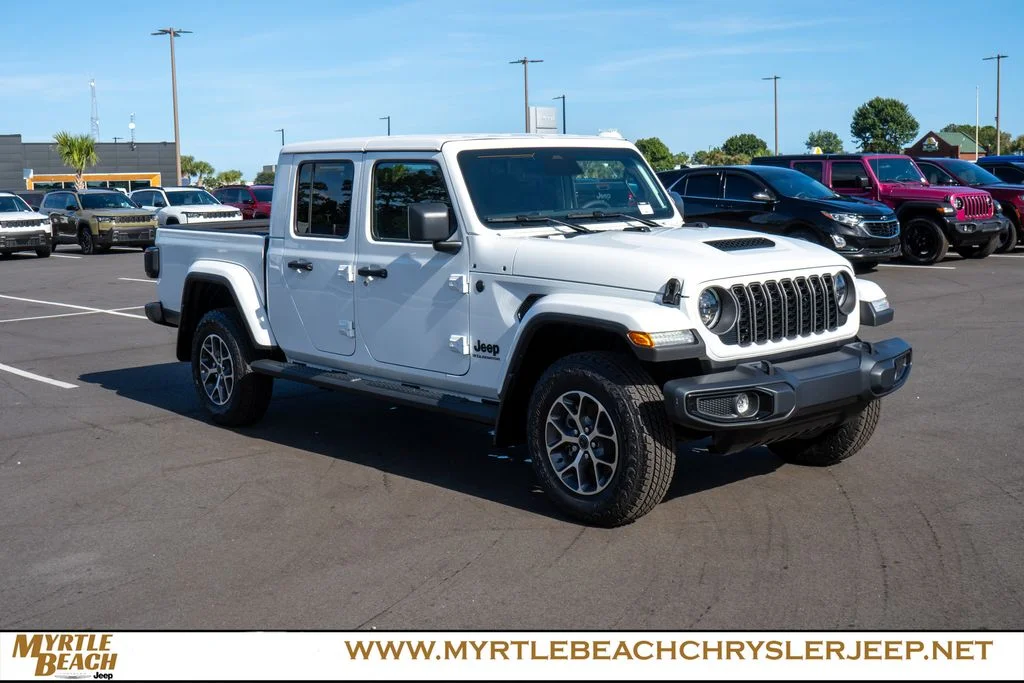 New 2026 Bright White Clear-Coat Exterior Paint Jeep Sport S image 8