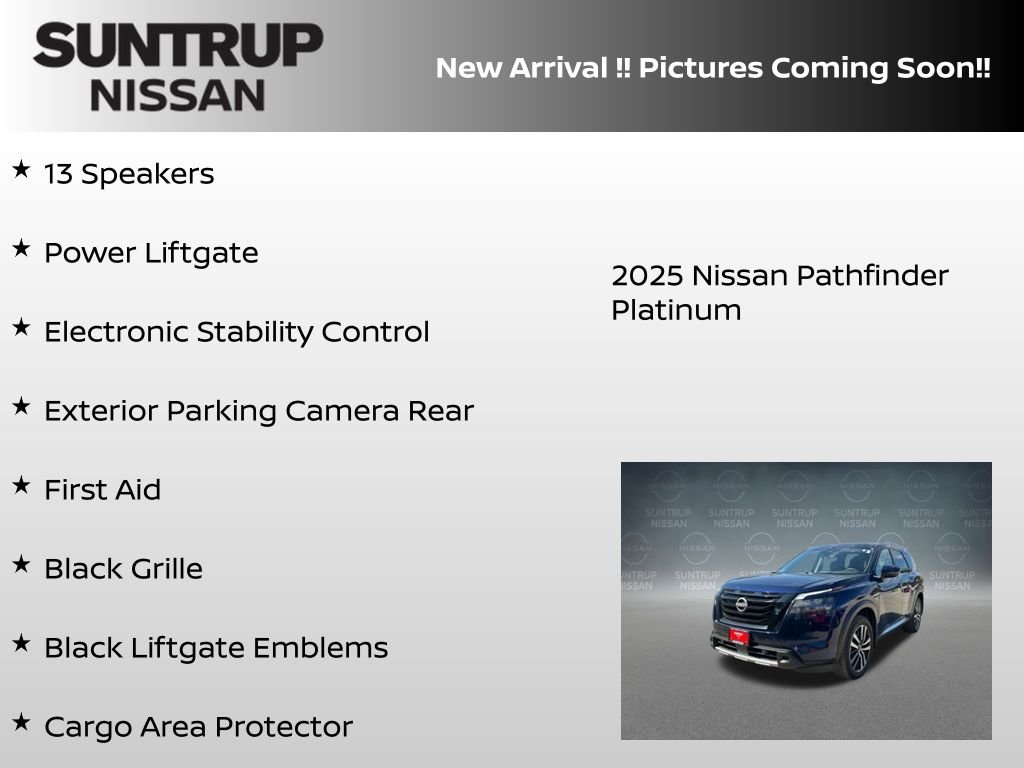 Used 2025 Blue Nissan Platinum image 12