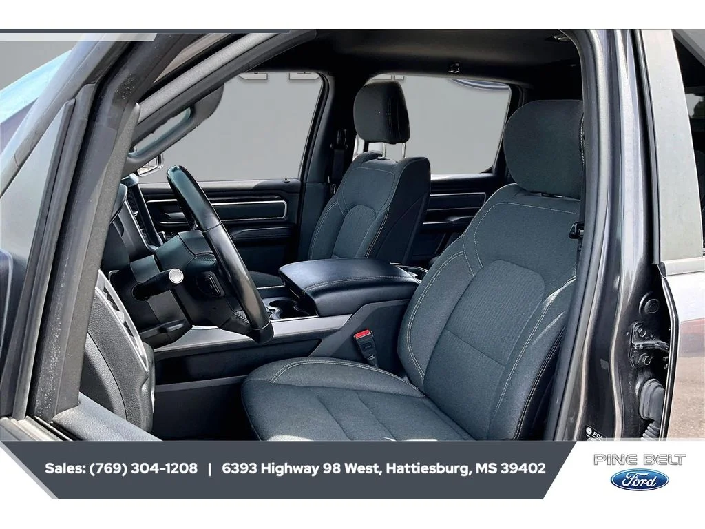 Used 2021 Granite Crystal Clearcoat Metallic Ram Big Horn image 18