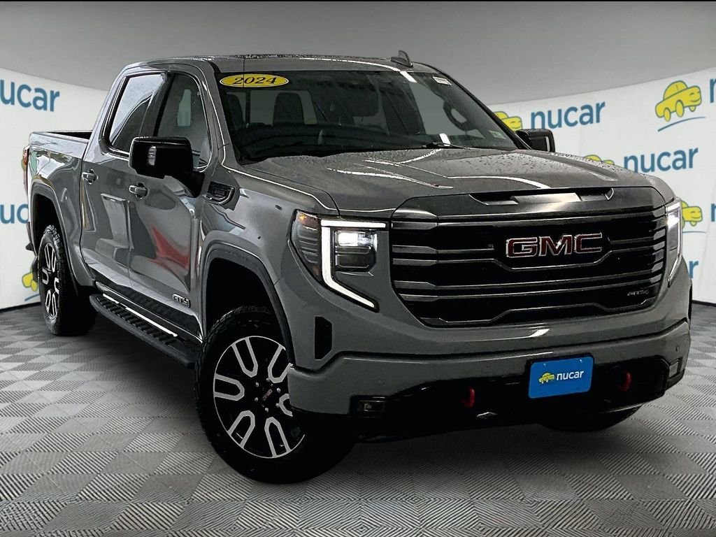 Used 2024 Gray GMC AT4 image 1