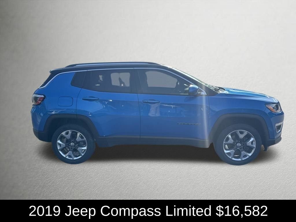 Used 2019 Jeep Compass Limited with VIN 3C4NJDCB6KT666437 for sale in Elizabethtown, KY