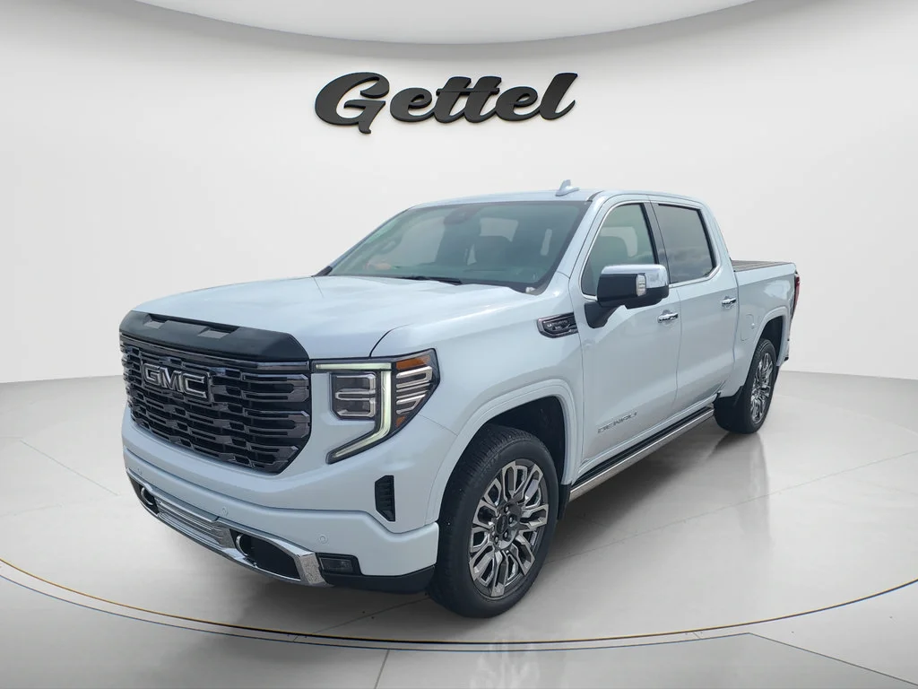 New 2026 Glacier White Tricoat GMC Denali Ultimate image 1