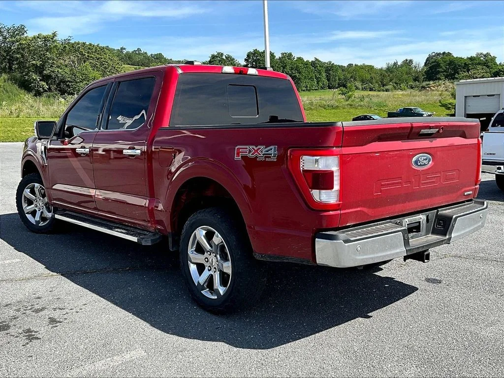 Used 2022 Red Ford Lariat image 6
