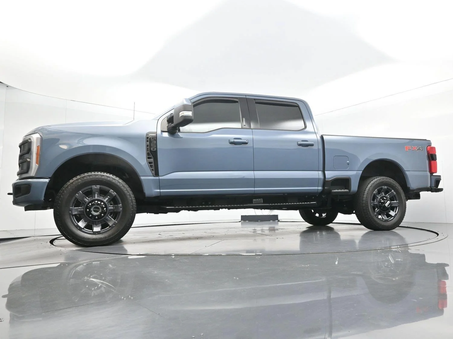 Used 2023 Azure Gray Metallic Tri-Coat Ford Lariat image 50