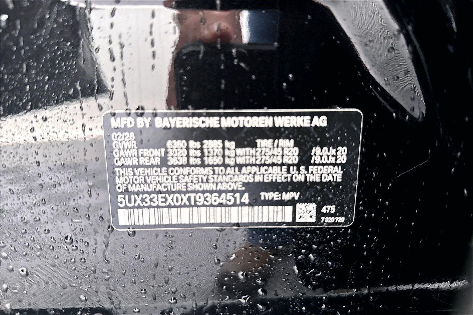 New 2026 Black Sapphire Metallic BMW xDrive40i image 13