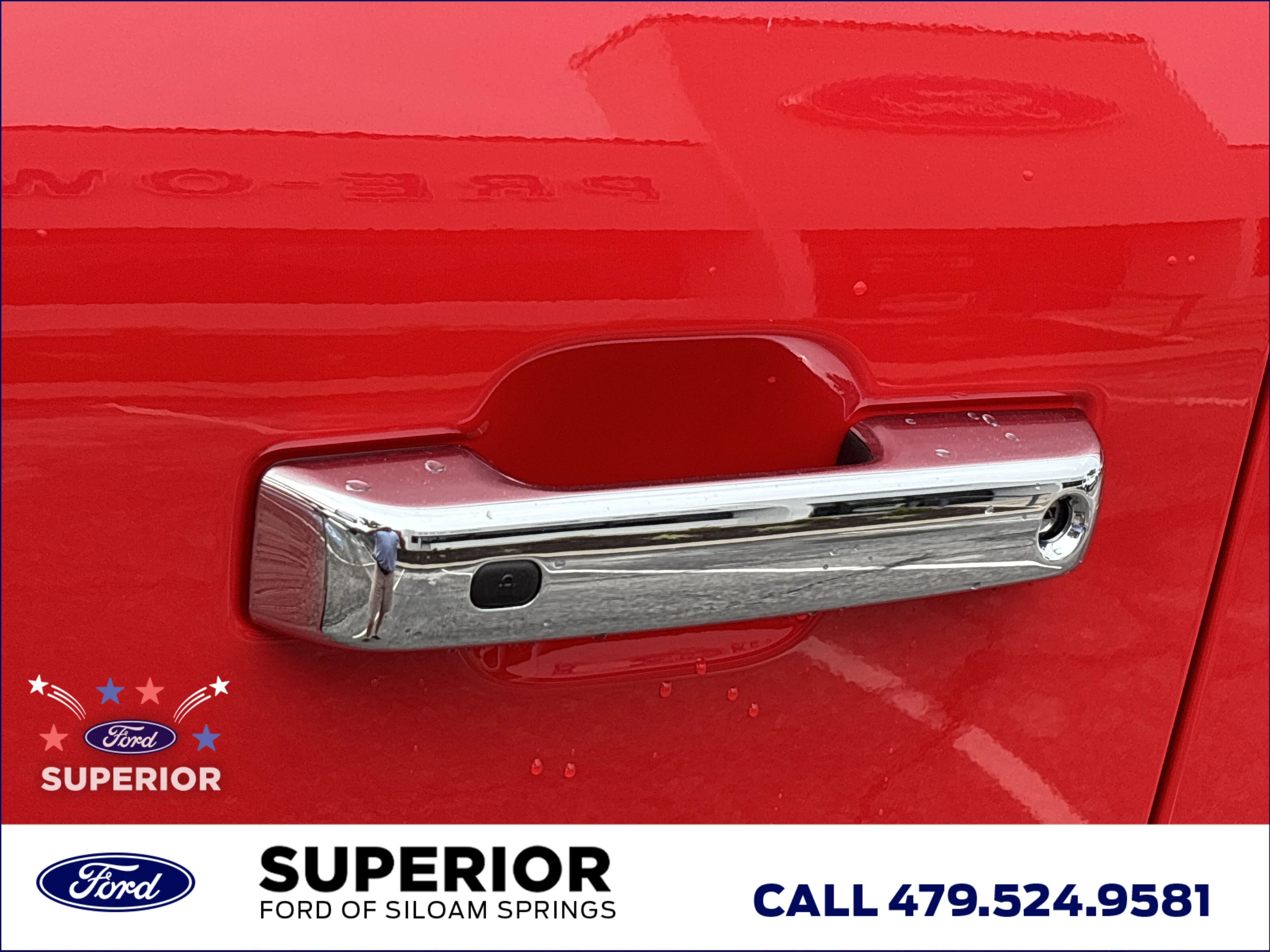 Used 2025 Race Red Ford Lariat 4WD image 16