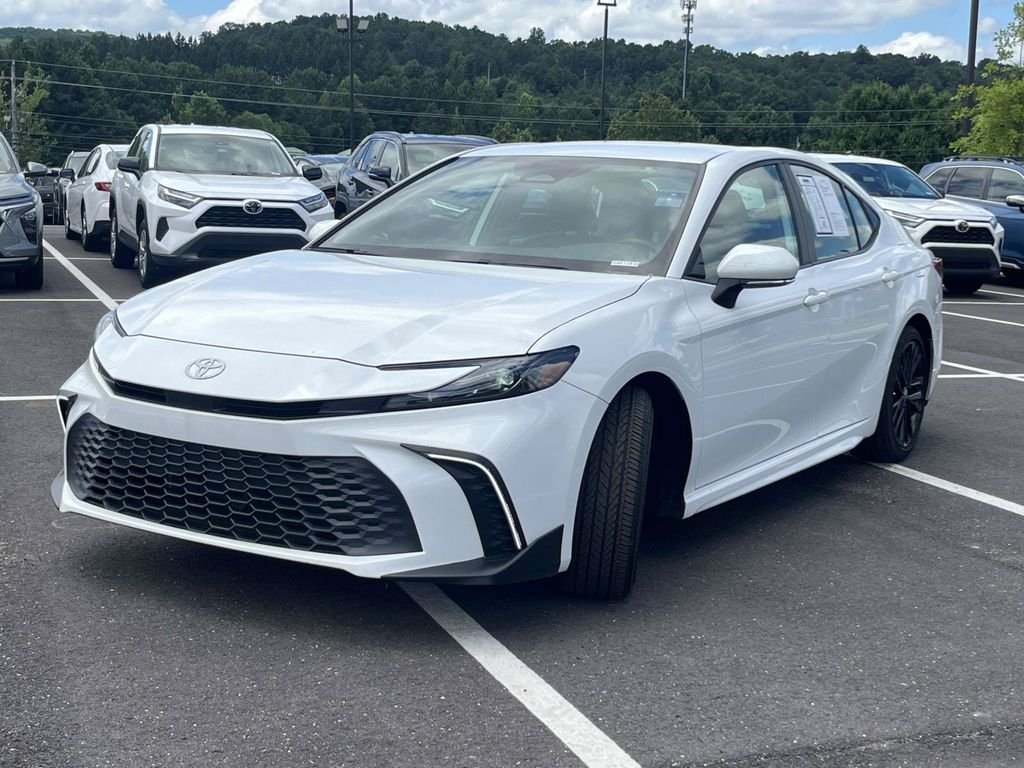 Used 2025 White Toyota SE image 6