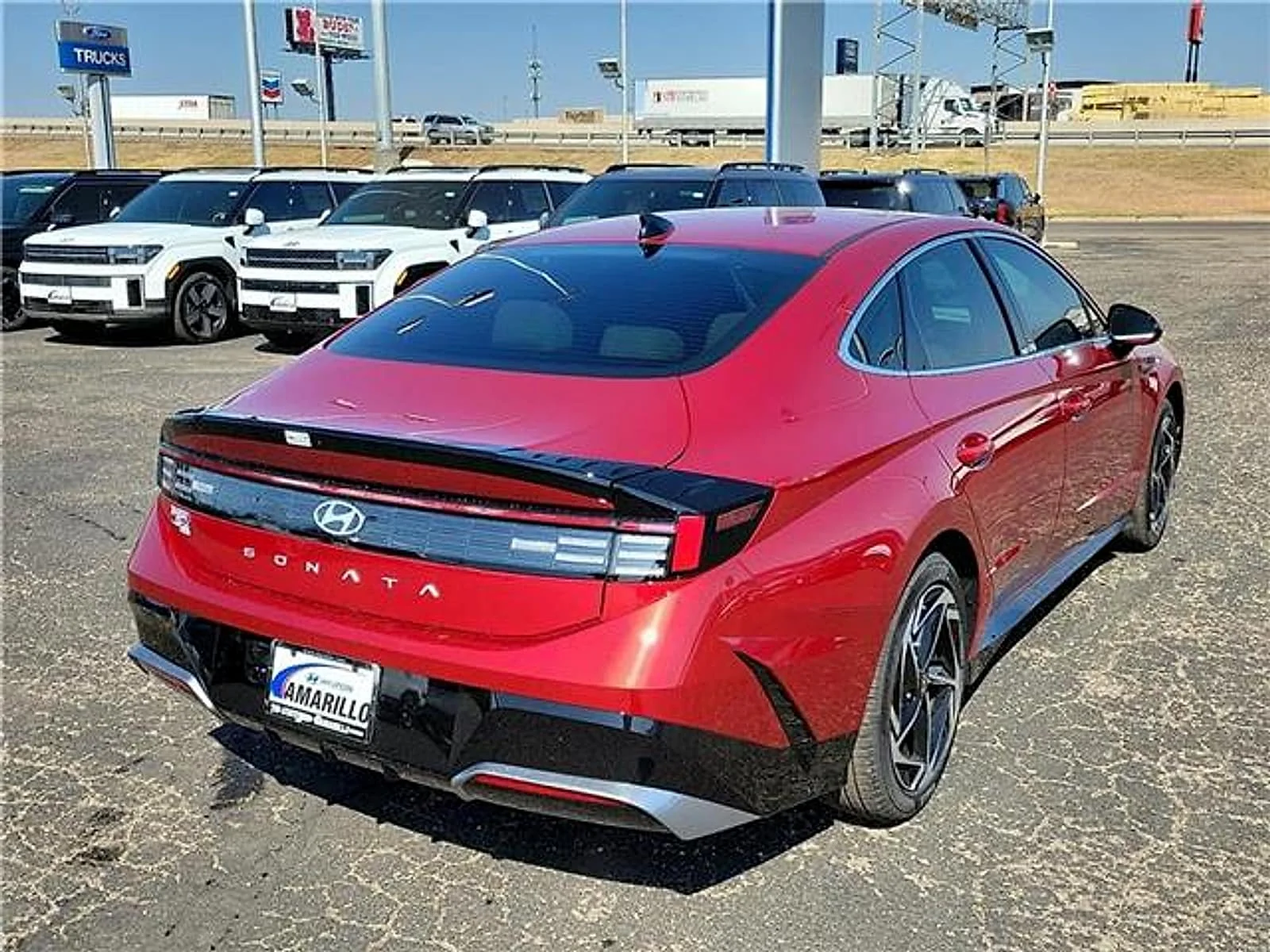 New 2026 Red Hyundai SEL Sport image 4