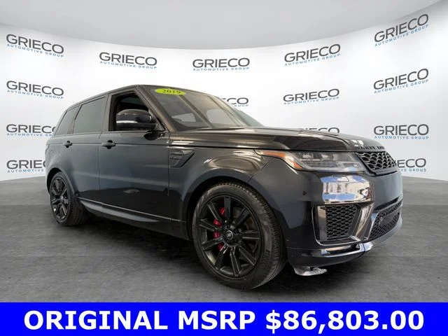 2019 Land Rover Range Rover Sport HST