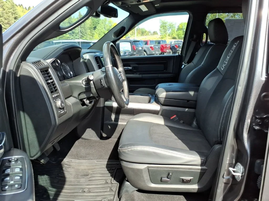 Used 2018 Granite Crystal Clearcoat Metallic Ram Rebel image 10