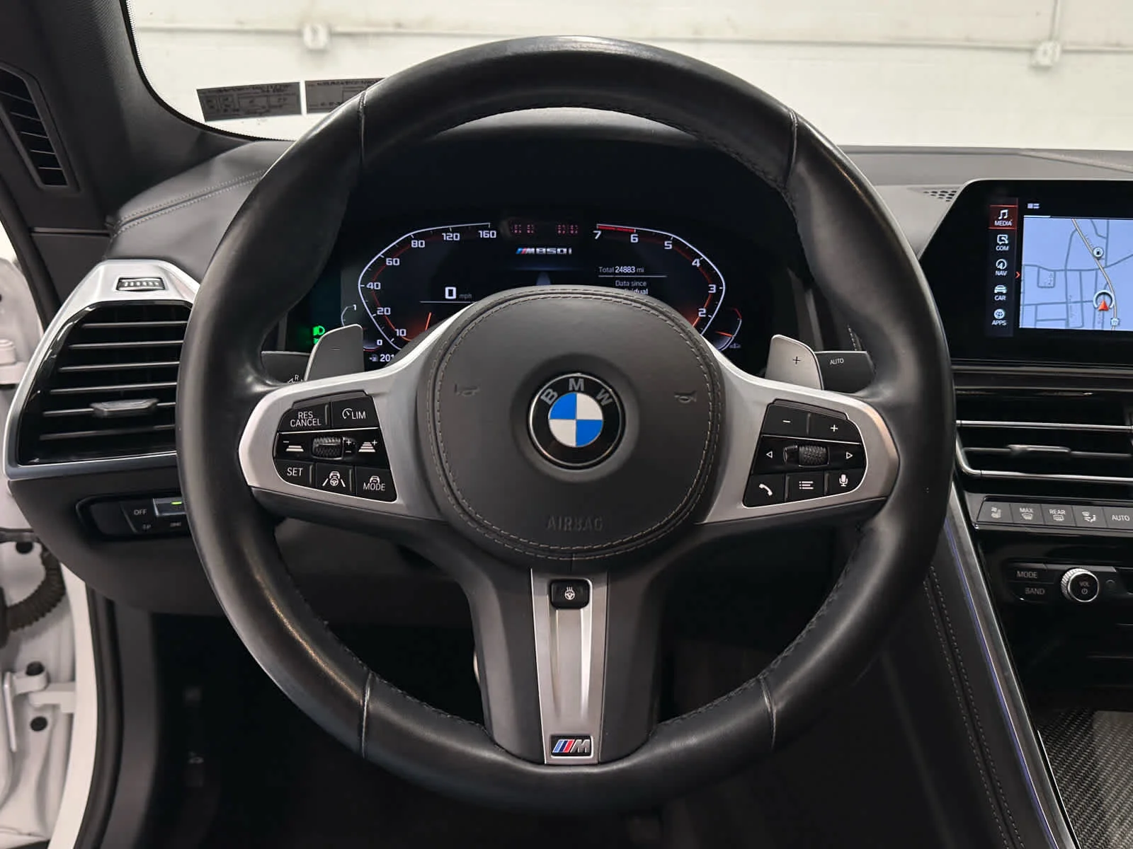 Used 2022 Mineral White Metallic BMW M850i image 24