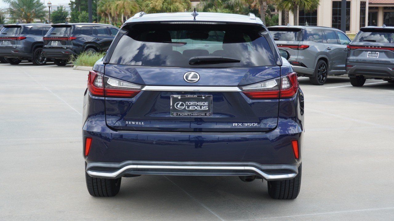 Used 2019 Blue Lexus RX 350L Luxury image 8
