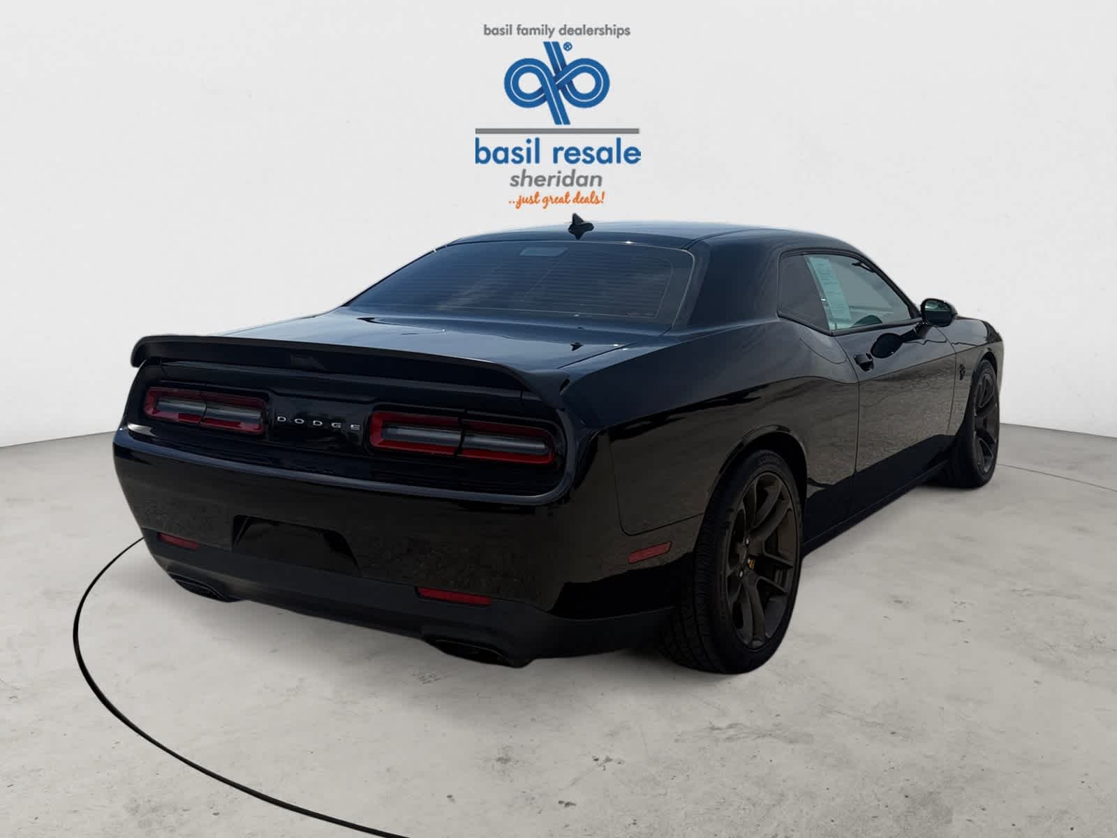 Used 2023 Pitch Black Clearcoat Dodge SRT Hellcat Jailbreak image 9