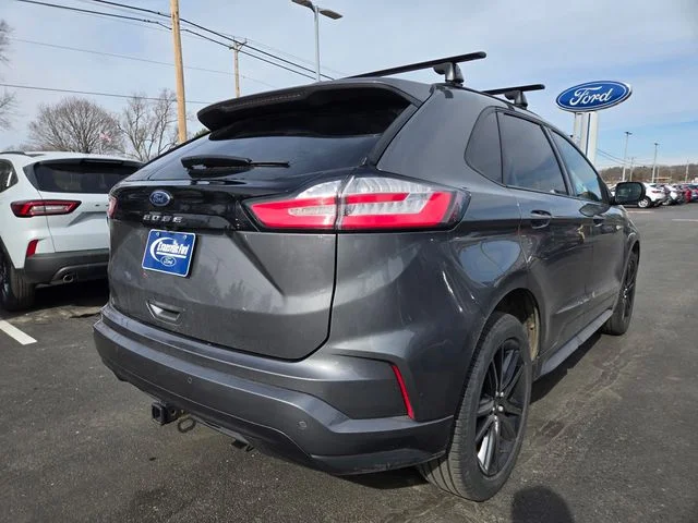 Used 2024 Carbonized Gray Metallic Ford ST Line image 4