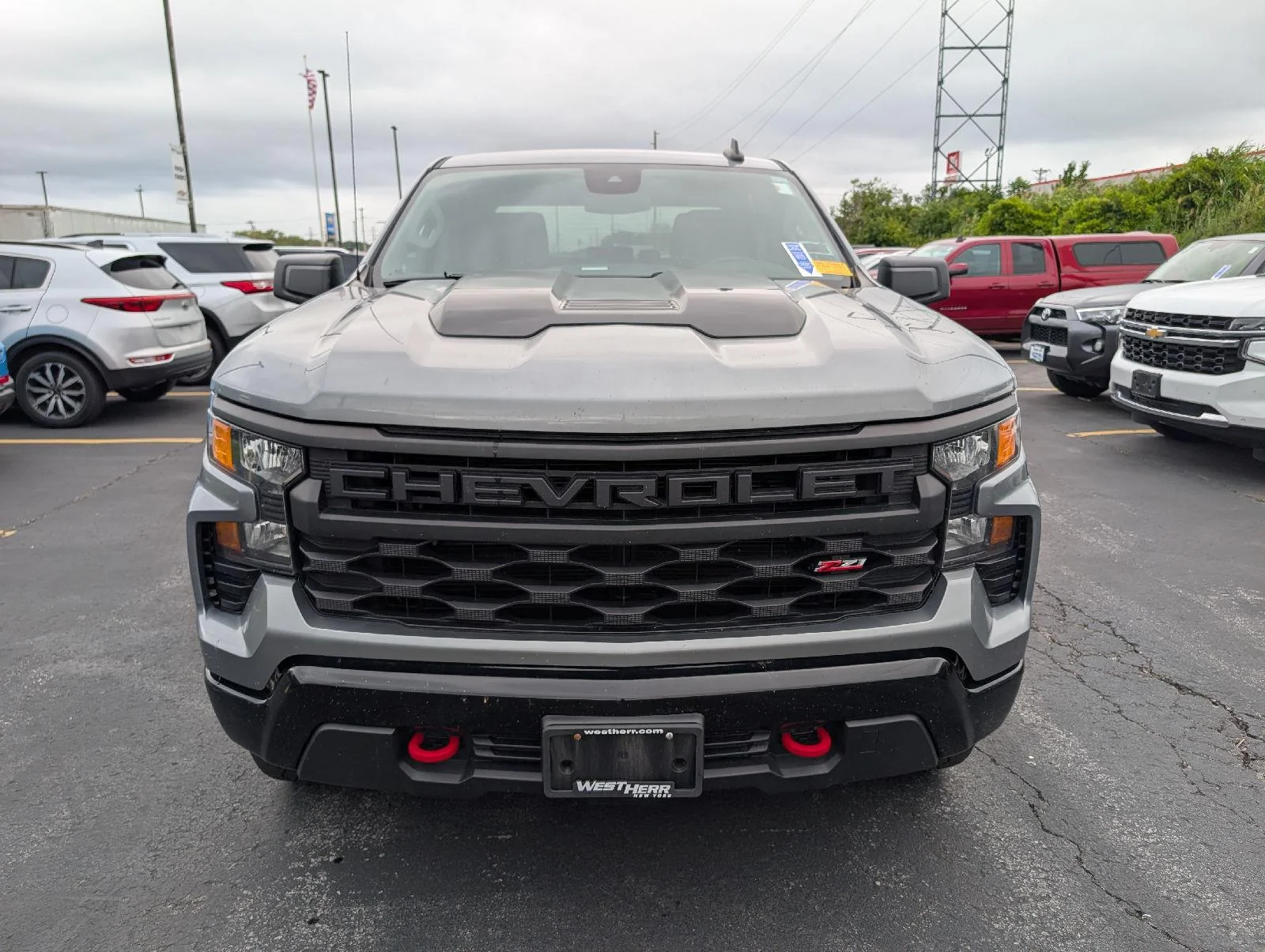Used 2023 Sterling Gray Metallic Chevrolet Custom Trail Boss image 2