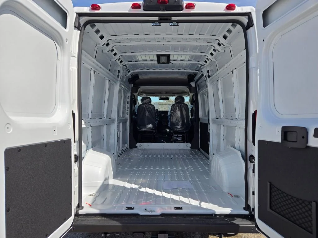 New 2026 Bright White Clear-Coat Exterior Paint RAM 2500 High Roof Cargo Van 159 WB image 10
