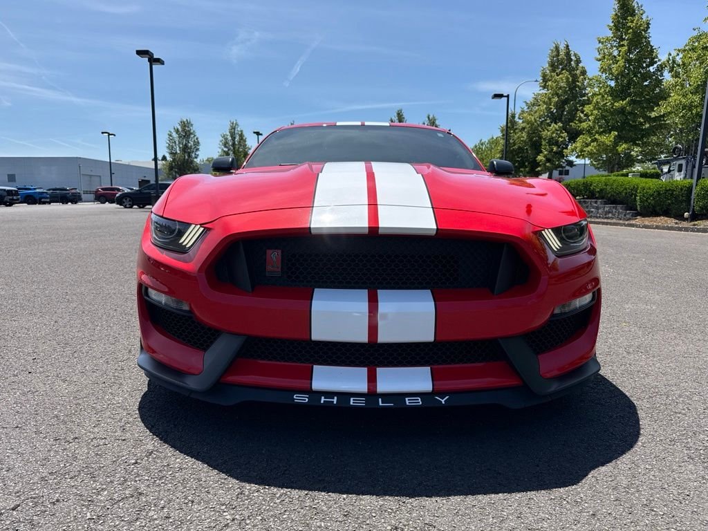 Used 2016 Race Red Ford Shelby GT350 image 1