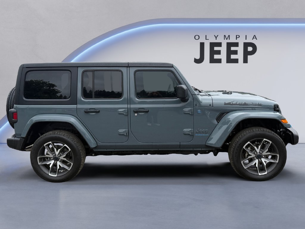 Used 2024 Gray Jeep Sport S 4xe image 7