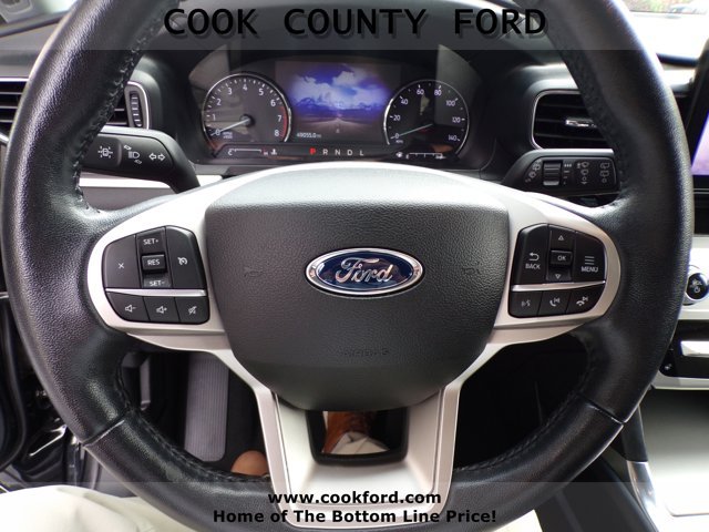 Used 2022 Agate Black Metallic Ford XLT image 4