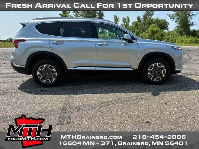 Used 2023 Silver Hyundai Blue image 1