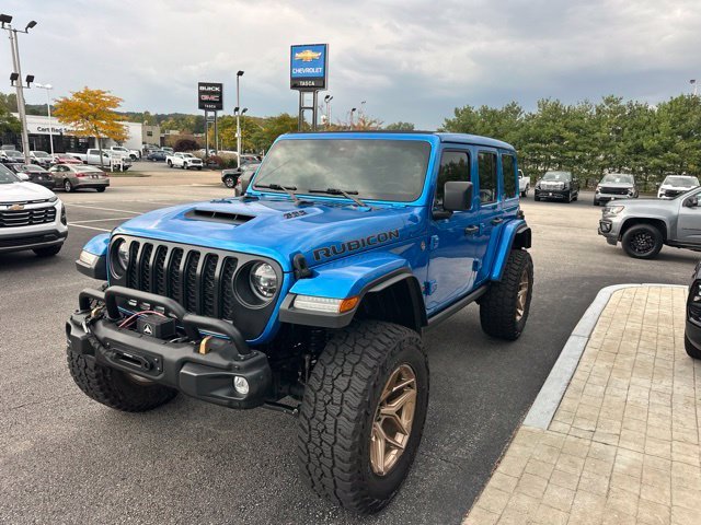 Used 2022 Blue Jeep Unlimited Rubicon 392 image 4