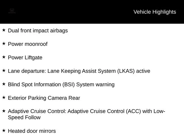 New 2026 Platinum White Pearl Honda Sport-L image 10