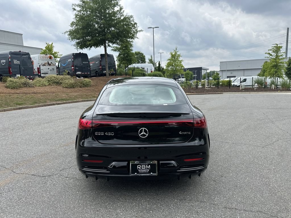 New 2026 Obsidian Black Metallic Mercedes-Benz EQS 450 image 7