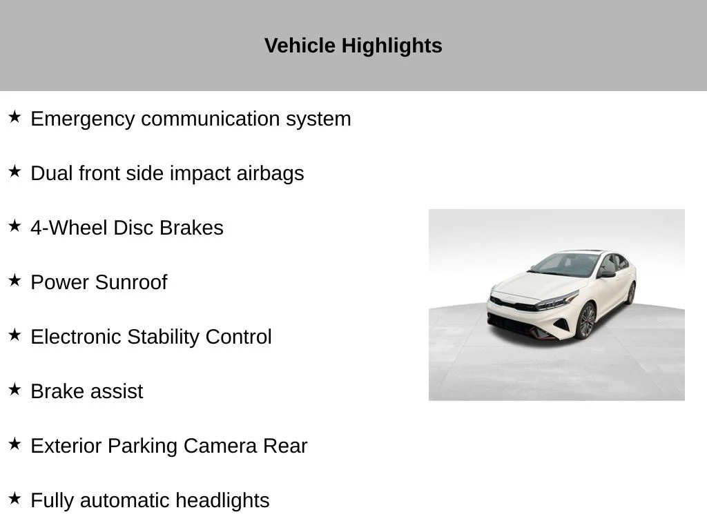 Certified Used 2023 White Kia GT image 17