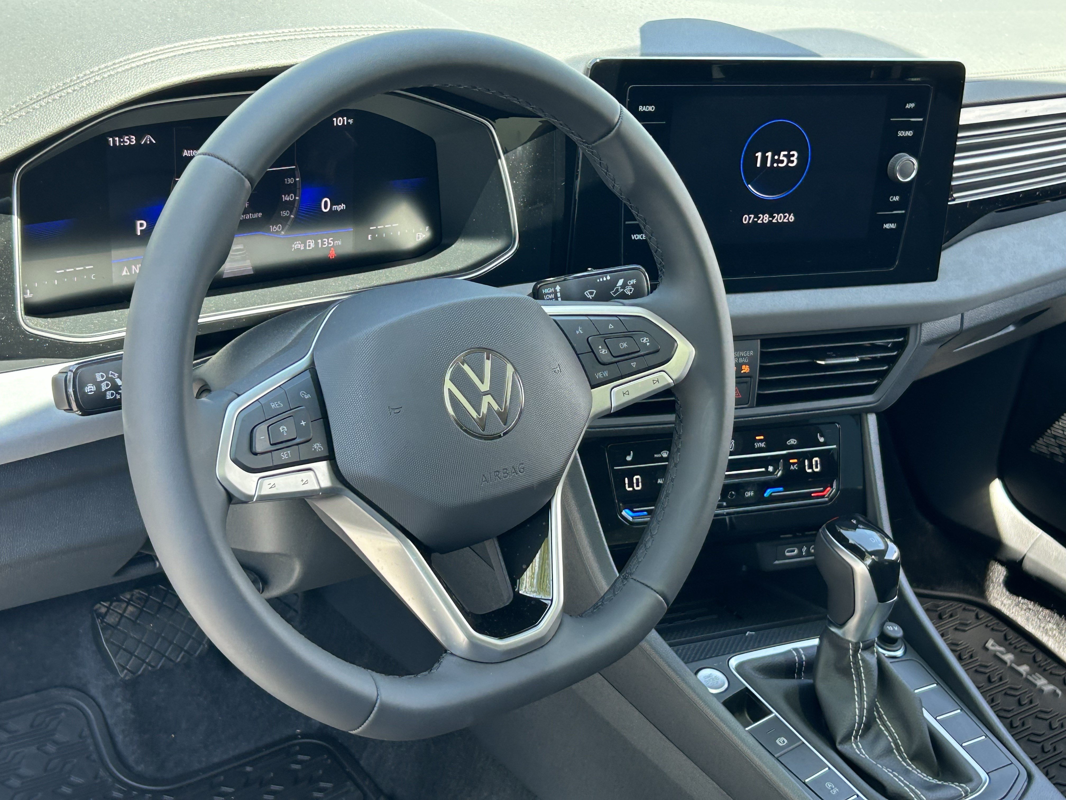 New 2026 Pyrite Silver Metallic Volkswagen SE image 19