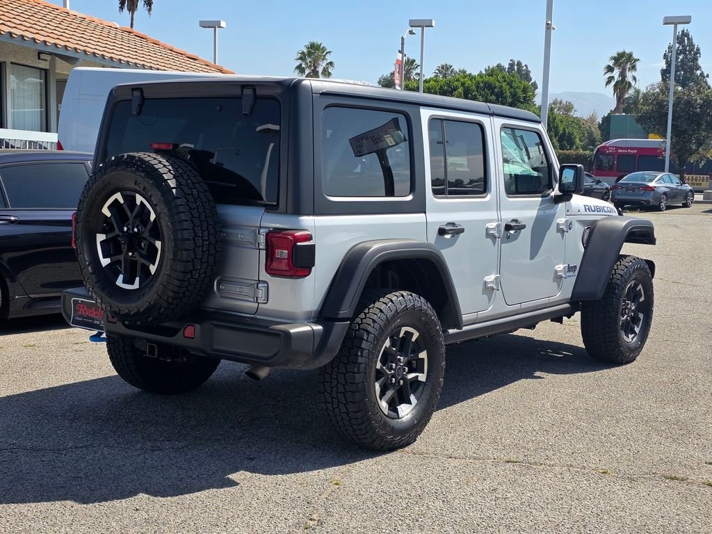 Used 2024 Silver Jeep Rubicon 4xe image 5