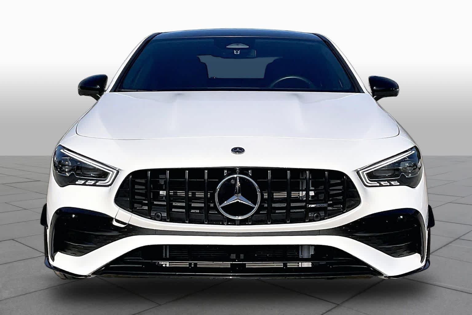 Certified Used 2025 Polar White Mercedes-Benz AMG® CLA 35 4MATIC® Coupe image 4