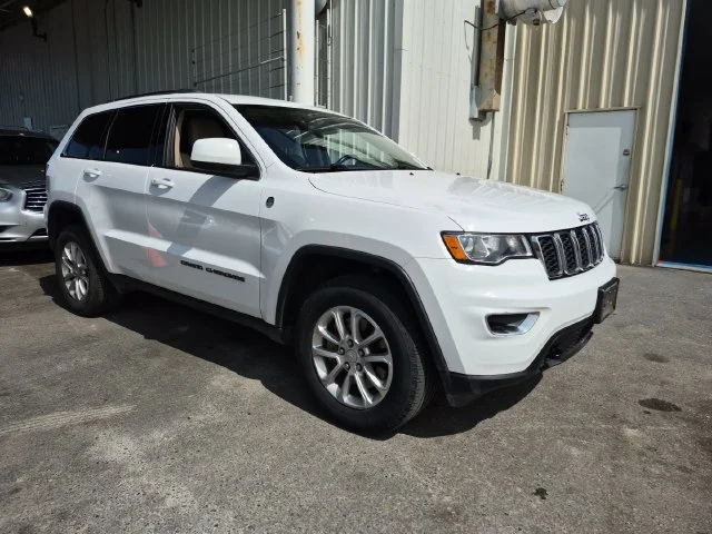 Used 2021 White Jeep Laredo E image 2