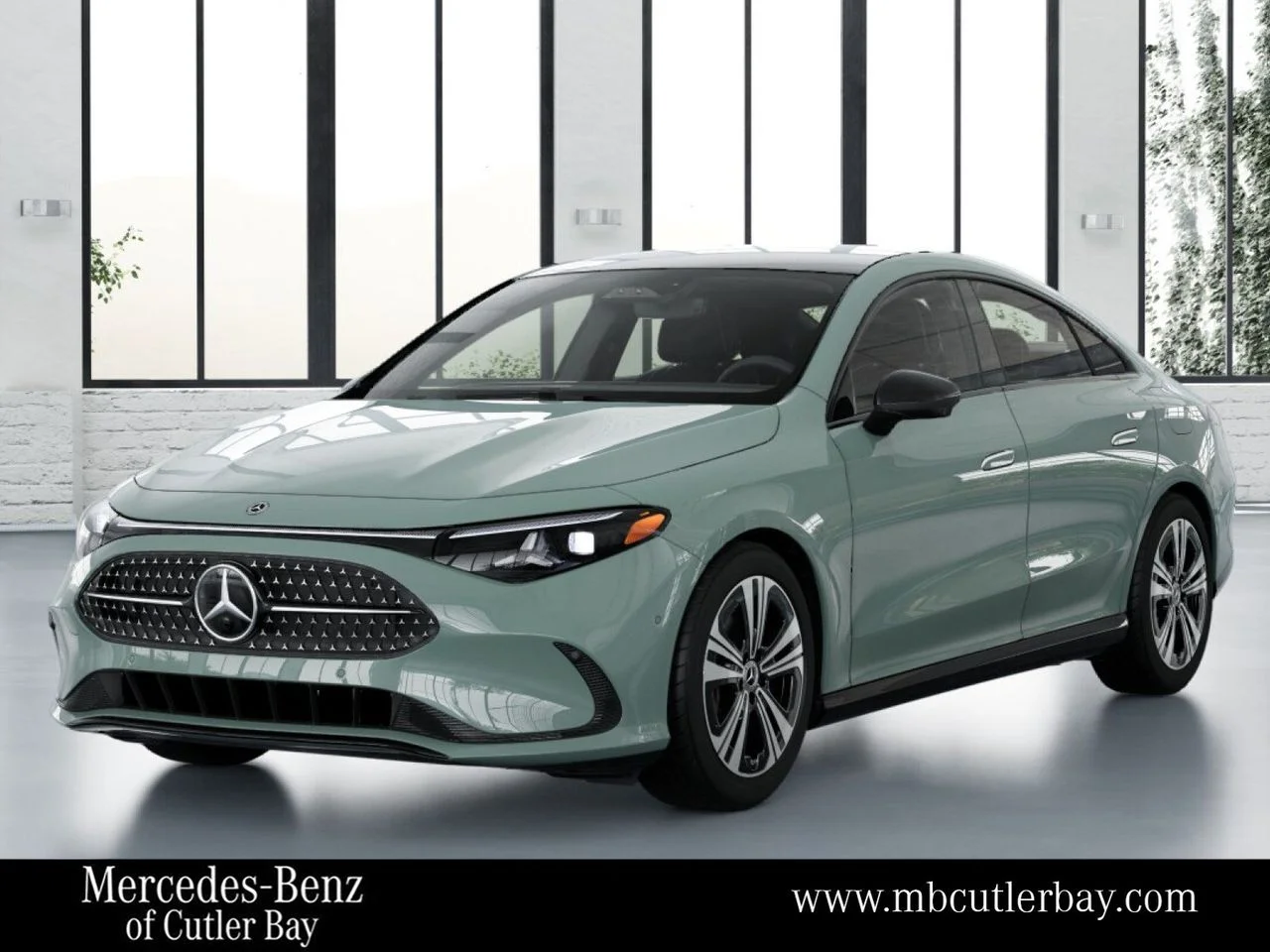 New 2027 Liquid Crystal Green Mercedes-Benz CLA 220 image 1