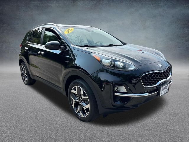Used 2021 Black Cherry Kia EX image 9