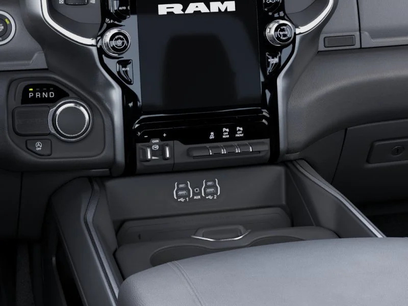 New 2027 Diamond Black Crystal Pearl-Coat Exterior Paint RAM Big Horn/Lone Star image 25