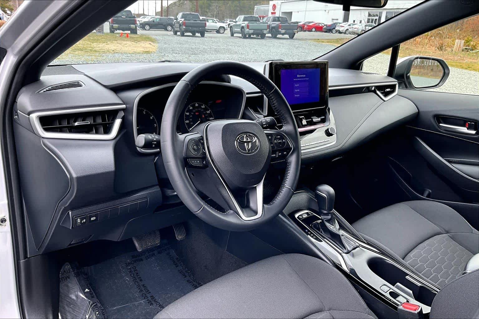 Used 2025 Classic Silver Metallic Toyota SE image 18
