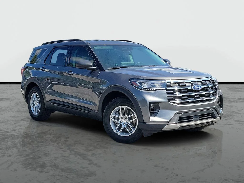 New 2026 Carbonized Gray Metallic Ford Active image 1