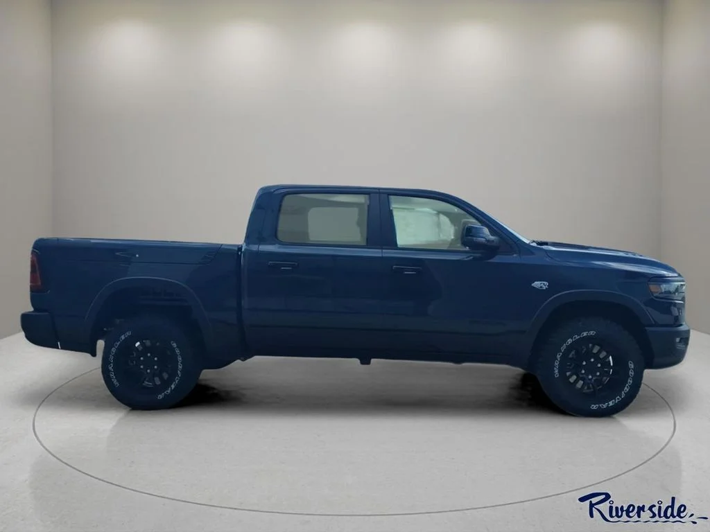 New 2026 Forged Blue Metallic Exterior Paint RAM Rebel image 3