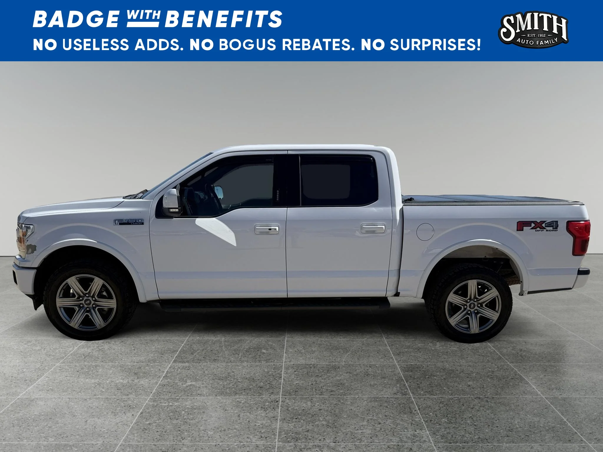 Used 2019 Oxford White Ford LARIAT image 7