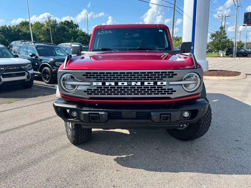 Used 2025 Red Ford Badlands image 2